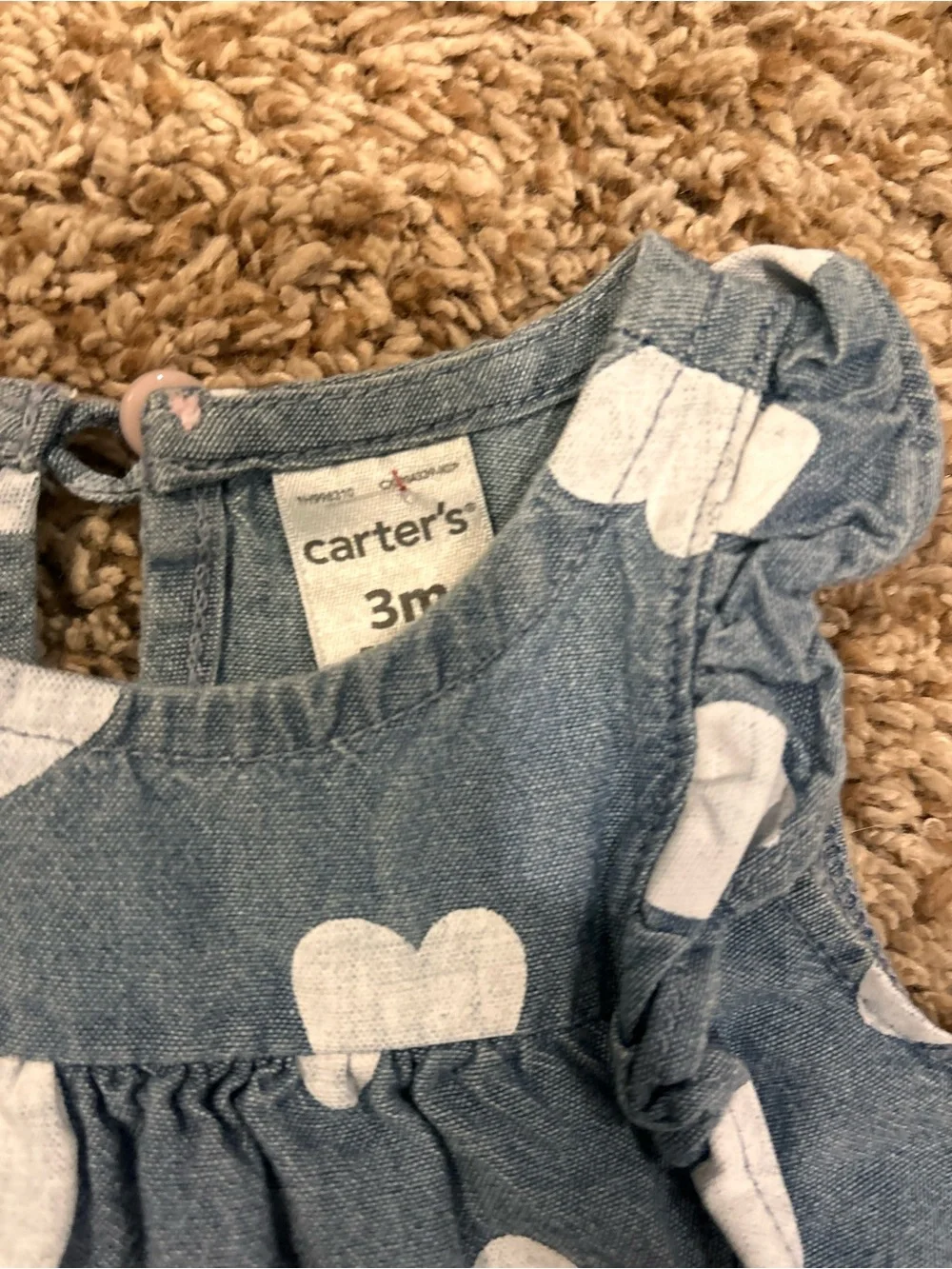 Girls Mixed Dress and Top Bundle 0-3 month girls clothing lot of 7